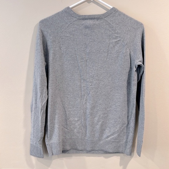 🔥Michael Kors Gray Top with Zipper Accents🔥 - Picture 2 of 6